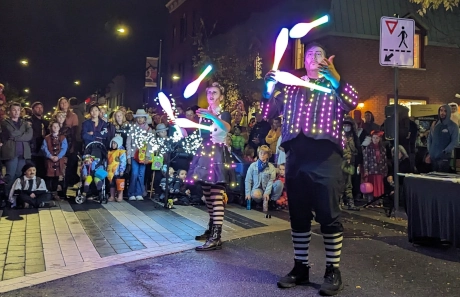 La valse des lumières d'Hlloween