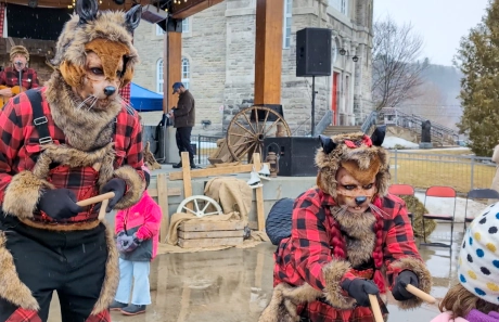 Les Castors bûcherons