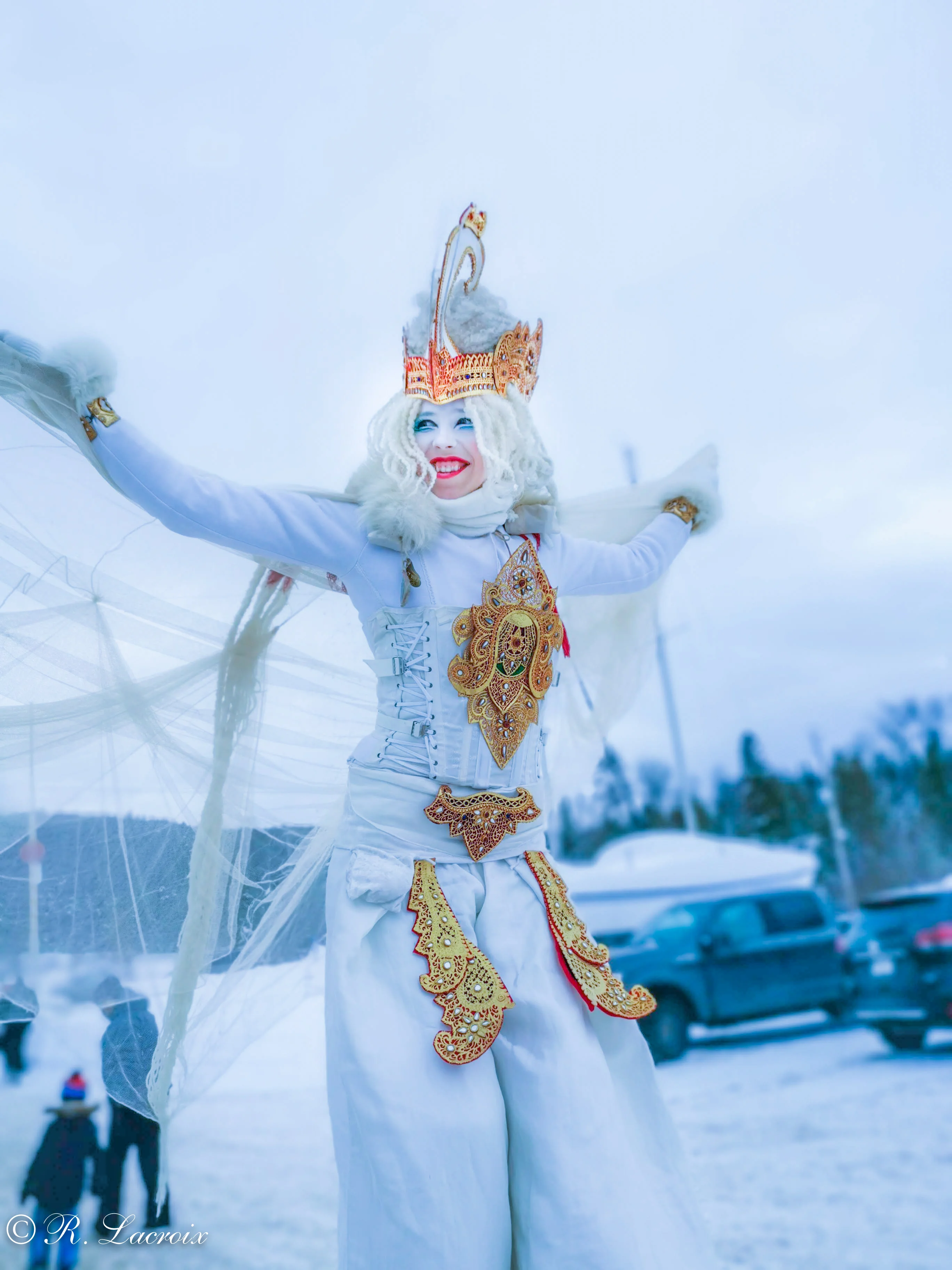 Féérie d'hiver à Saint-Donat – personnages hivernaux et animations Noël