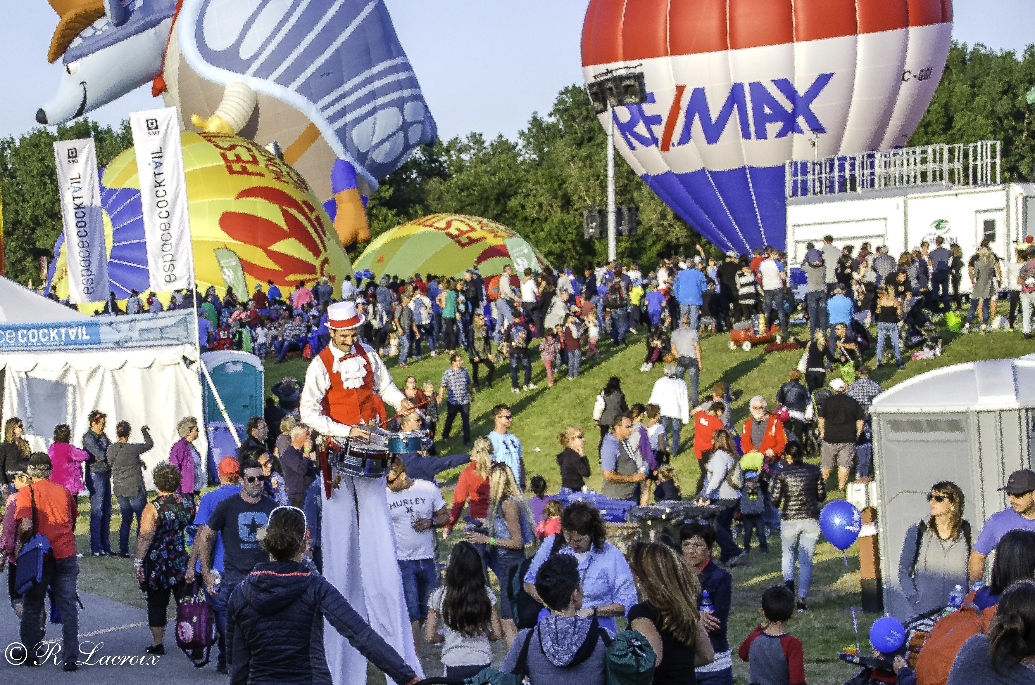 Festival de montgolfières de Gatineau – animation et artistes de rue