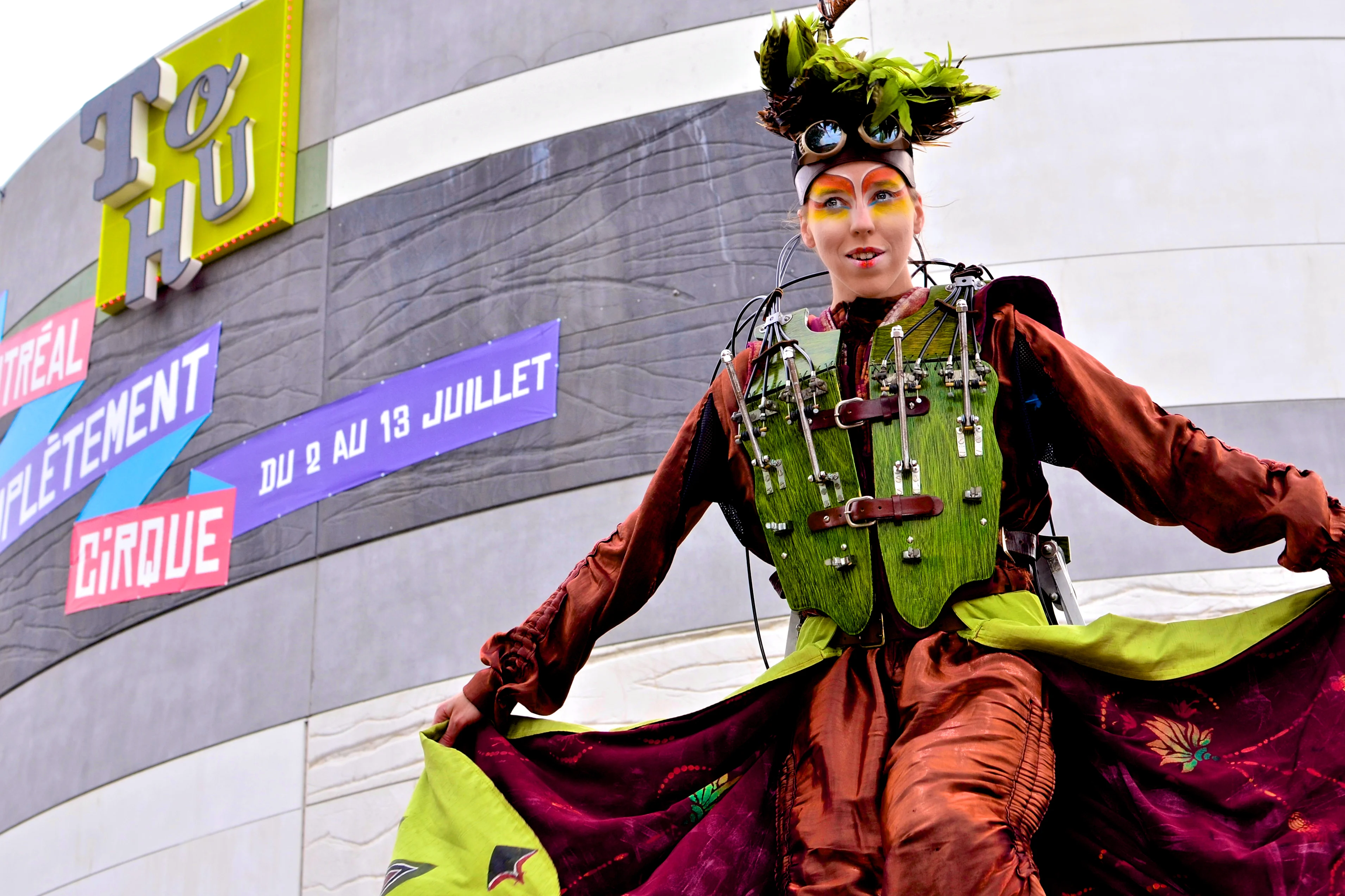 Animation au TOHU – Cité des arts du cirque, Montréal